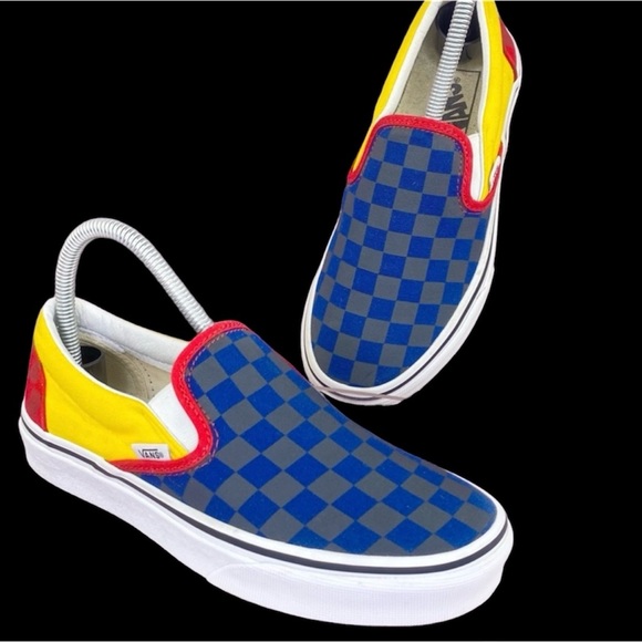 Men’s Vans Classic Slip-On Checkerboard -  Size 12 (USA) - Picture 4 of 7